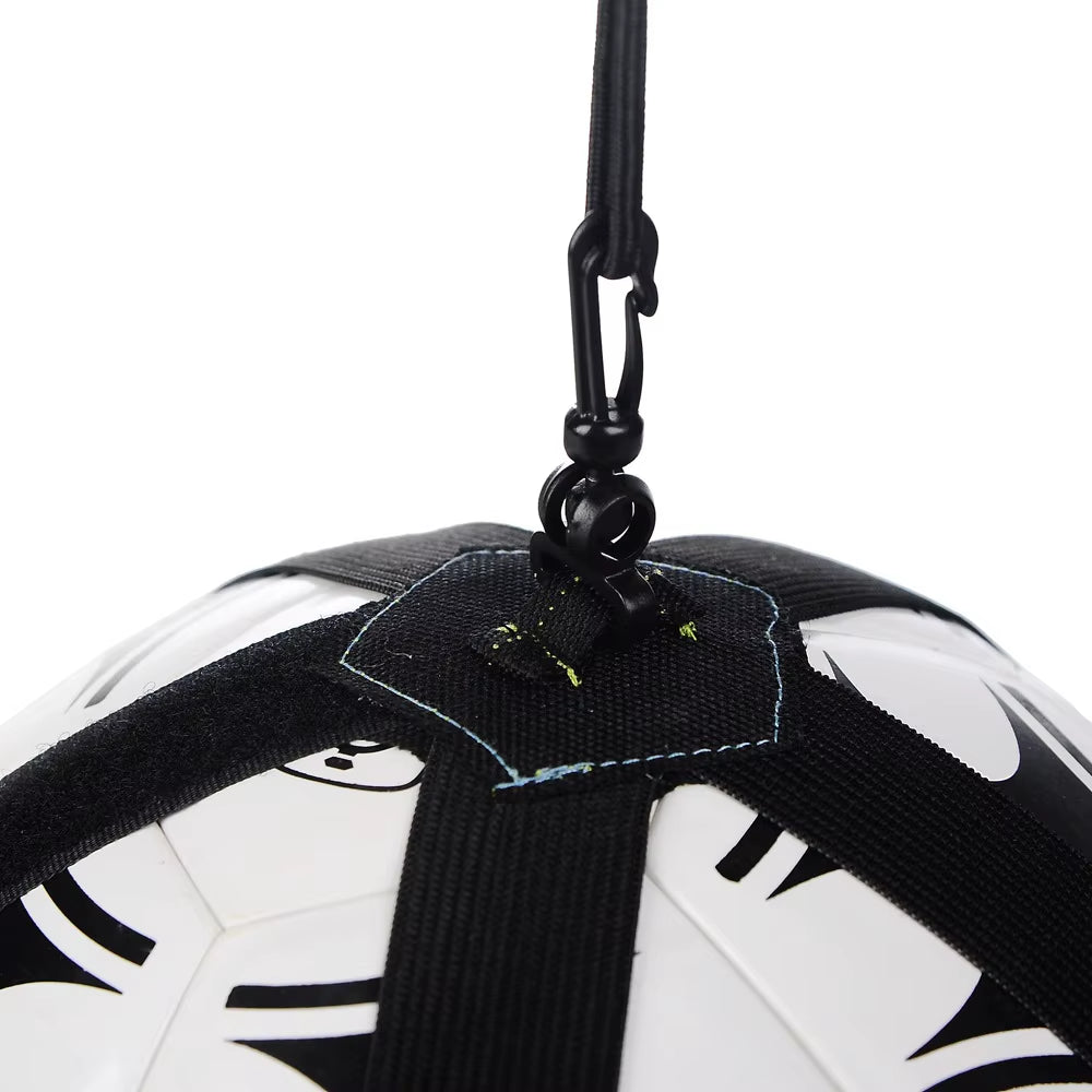 Soccer Ball Juggle Bag Children Auxiliary Circling Belt Kick Solo Soccer Trainer Football Kick Kids Football Training Equipment