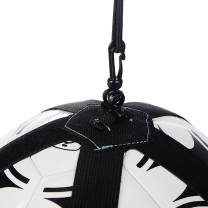 Soccer Ball Juggle Bag Children Auxiliary Circling Belt Kick Solo Soccer Trainer Football Kick Kids Football Training Equipment