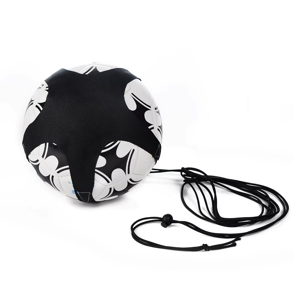 Soccer Ball Juggle Bag Children Auxiliary Circling Belt Kick Solo Soccer Trainer Football Kick Kids Football Training Equipment