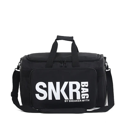 Multi Functional Sneakers Travel Bag Sports Fitness Bag Large Capacity Basketball Football Bag One Shoulder Thick Luggage Bag